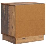 vidaXL Nočný stolík Staré drevo 43 x 34,5 x 44,5 cm Kompozitné drevo – Obrázok 6