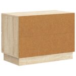 vidaXL Nočný stolík Dub sonoma 62 x 34,5 x 44,5 cm Kompozitné drevo – Obrázok 6