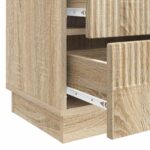 vidaXL Nočný stolík Dub sonoma 62 x 34,5 x 44,5 cm Kompozitné drevo – Obrázok 8