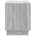 vidaXL Nočný stolík Sivá sonoma 62 x 34,5 x 44,5 cm Kompozitné drevo – Obrázok 5