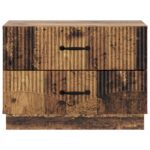 vidaXL Nočný stolík Staré drevo 62 x 34,5 x 44,5 cm Kompozitné drevo – Obrázok 4