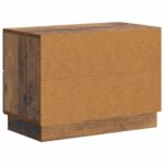 vidaXL Nočný stolík Staré drevo 62 x 34,5 x 44,5 cm Kompozitné drevo – Obrázok 6