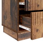 vidaXL Nočný stolík Staré drevo 62 x 34,5 x 44,5 cm Kompozitné drevo – Obrázok 8