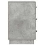 vidaXL Nočný stolík Betónovo sivá 43 x 41 x 63,5 cm Kompozitné drevo – Obrázok 5