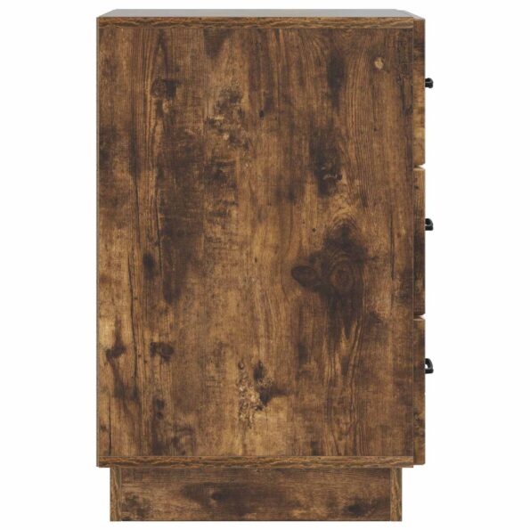 vidaXL Nočný stolík Dymový dub 43 x 41 x 63,5 cm Kompozitné drevo – Obrázok 5