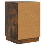 vidaXL Nočný stolík Dymový dub 43 x 41 x 63,5 cm Kompozitné drevo – Obrázok 6