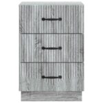 vidaXL Nočný stolík Sivá sonoma 43 x 41 x 63,5 cm Kompozitné drevo – Obrázok 4