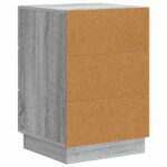 vidaXL Nočný stolík Sivá sonoma 43 x 41 x 63,5 cm Kompozitné drevo – Obrázok 6