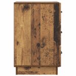 vidaXL Nočný stolík Staré drevo 43 x 41 x 63,5 cm Kompozitné drevo – Obrázok 5