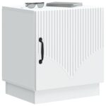 vidaXL Nočný stolík 2 pcs Biela 43 x 34,5 x 47 cm Kompozitné drevo – Obrázok 2