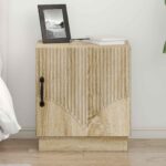 vidaXL Nočný stolík 2 pcs Dub sonoma 43 x 34,5 x 47 cm
