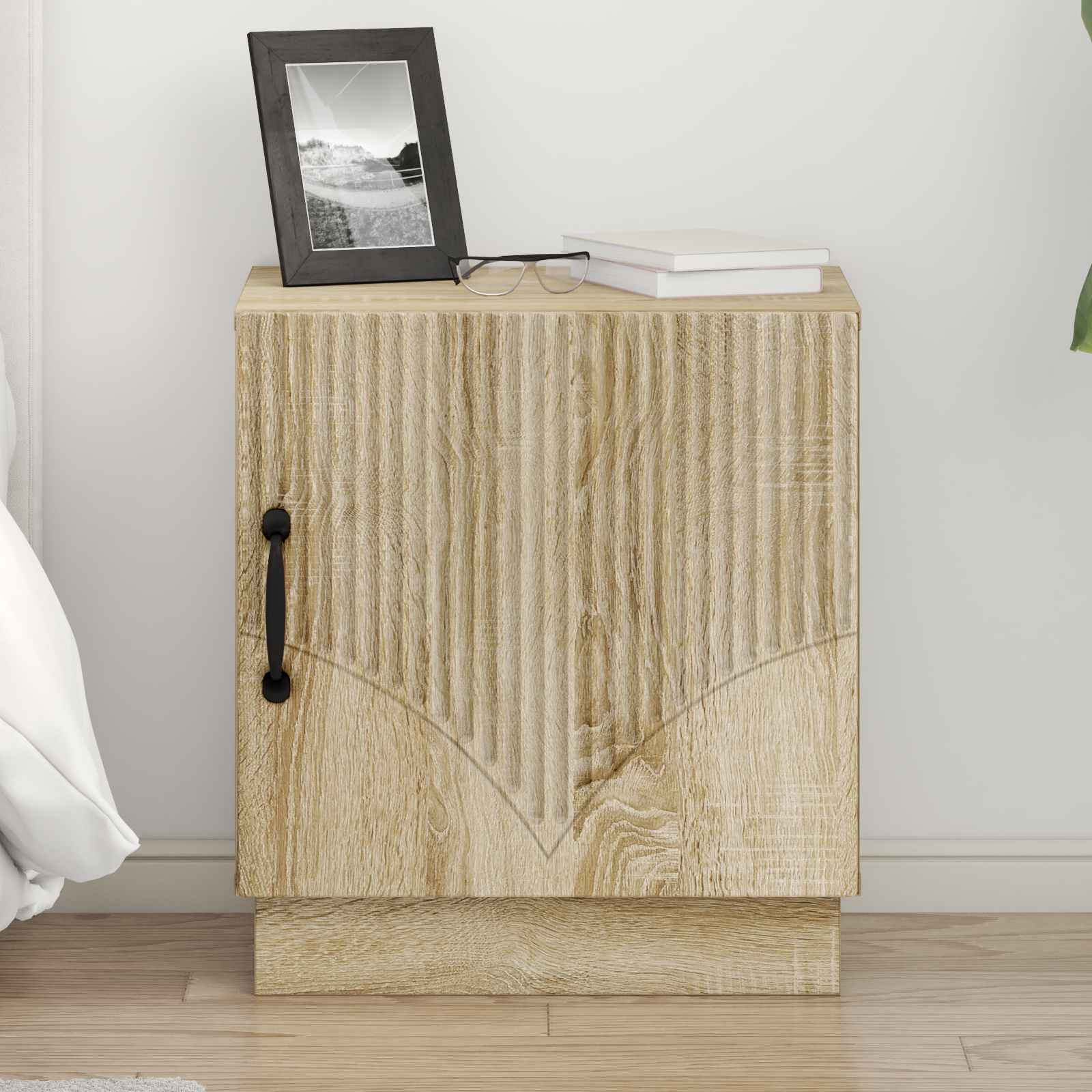 895260_1.jpg vidaXL Nočný stolík 2 pcs Dub sonoma 43 x 34,5 x 47 cm – Obrázok 1