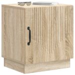 vidaXL Nočný stolík 2 pcs Dub sonoma 43 x 34,5 x 47 cm – Obrázok 3