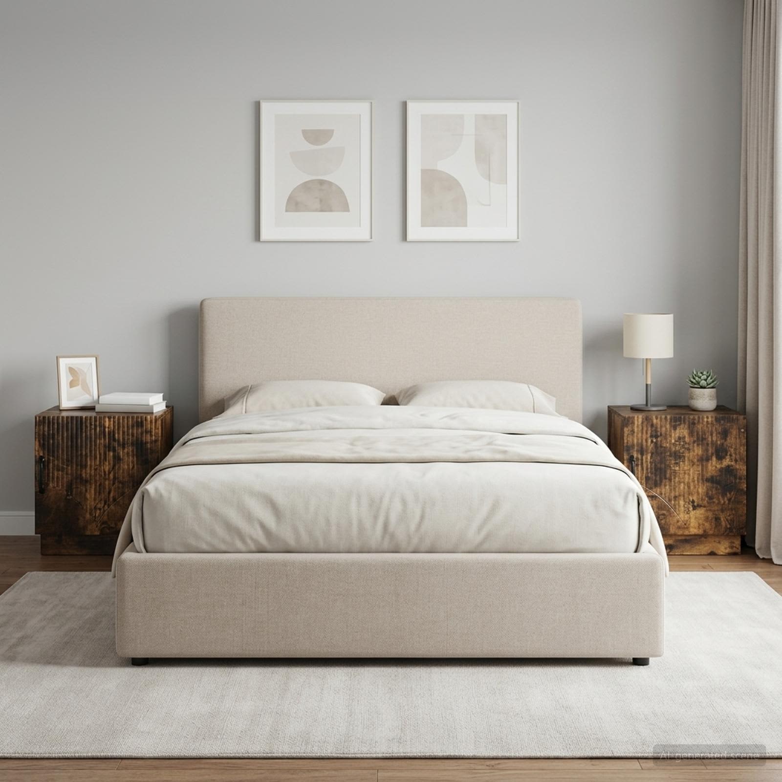 895266_1.jpg vidaXL Nočný stolík 2 pcs Dymový dub 43 x 34,5 x 47 cm – Obrázok 1