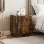 vidaXL Nočný stolík 2 pcs Dymový dub 43 x 34,5 x 47 cm – Obrázok 12