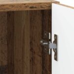 vidaXL Nočný stolík Staré drevo 43 x 34,5 x 47 cm Kompozitné drevo – Obrázok 8