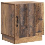 vidaXL Nočný stolík 2 pcs Staré drevo 43 x 34,5 x 47 cm – Obrázok 3