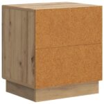 vidaXL Nočný stolík 2 pcs Dub artisan 43 x 34,5 x 47 cm – Obrázok 7