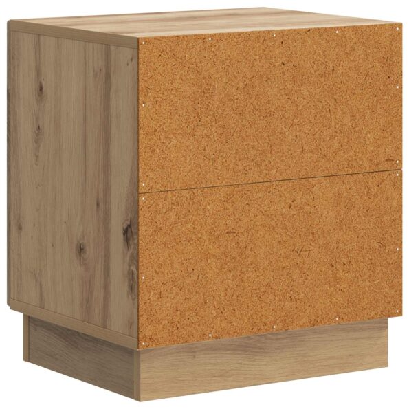 vidaXL Nočný stolík 2 pcs Dub artisan 43 x 34,5 x 47 cm – Obrázok 7