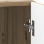 vidaXL Nočný stolík 2 pcs Dub artisan 43 x 34,5 x 47 cm – Obrázok 9