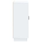 vidaXL Servírovacia skriňa Biela 66 x 34,5 x 87 cm Kompozitné drevo – Obrázok 7