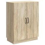 vidaXL Servírovacia skriňa Dub sonoma 66 x 34,5 x 87 cm – Obrázok 2