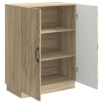 vidaXL Servírovacia skriňa Dub sonoma 66 x 34,5 x 87 cm – Obrázok 5