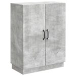 vidaXL Servírovacia skriňa Betónovo sivá 66 x 34,5 x 87 cm – Obrázok 2