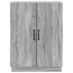 vidaXL Servírovacia skriňa Sivá sonoma 66 x 34,5 x 87 cm – Obrázok 6