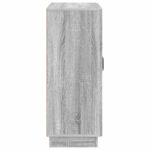 vidaXL Servírovacia skriňa Sivá sonoma 66 x 34,5 x 87 cm – Obrázok 7