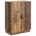 vidaXL Servírovacia skriňa Staré drevo 66 x 34,5 x 87 cm – Obrázok 2