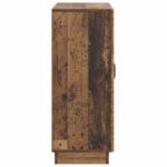 vidaXL Servírovacia skriňa Staré drevo 66 x 34,5 x 87 cm – Obrázok 7