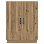 vidaXL Servírovacia skriňa Dub artisan 66 x 34,5 x 87 cm – Obrázok 6