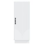 vidaXL Servírovacia skriňa Biela 33 x 34,5 x 87 cm Kompozitné drevo – Obrázok 6