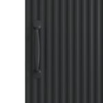 vidaXL Servírovacia skriňa Čierna 33 x 34,5 x 87 cm Kompozitné drevo – Obrázok 10