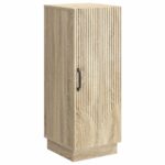 vidaXL Servírovacia skriňa Dub sonoma 33 x 34,5 x 87 cm – Obrázok 2