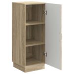 vidaXL Servírovacia skriňa Dub sonoma 33 x 34,5 x 87 cm – Obrázok 5