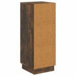 vidaXL Servírovacia skriňa Dymový dub 33 x 34,5 x 87 cm – Obrázok 8