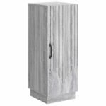 vidaXL Servírovacia skriňa Sivá sonoma 33 x 34,5 x 87 cm – Obrázok 2