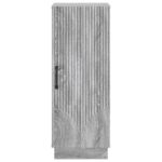 vidaXL Servírovacia skriňa Sivá sonoma 33 x 34,5 x 87 cm – Obrázok 6