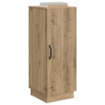 vidaXL Servírovacia skriňa Dub artisan 33 x 34,5 x 87 cm – Obrázok 3