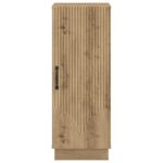 vidaXL Servírovacia skriňa Dub artisan 33 x 34,5 x 87 cm – Obrázok 6