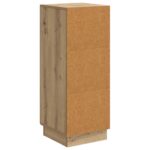 vidaXL Servírovacia skriňa Dub artisan 33 x 34,5 x 87 cm – Obrázok 8
