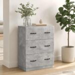 vidaXL Zásuvkový kabinet Betónovo sivá 66 x 34,5 x 87 cm – Obrázok 13