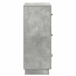 vidaXL Zásuvkový kabinet Betónovo sivá 66 x 34,5 x 87 cm – Obrázok 5