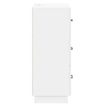 vidaXL Zásuvkový kabinet Biela s vysokým leskom 66 x 34,5 x 87 cm – Obrázok 5