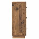 vidaXL Zásuvkový kabinet Staré drevo 33 x 34,5 x 87 cm – Obrázok 6