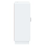 vidaXL Servírovacia skriňa Biela 66 x 34,5 x 87 cm Kompozitné drevo – Obrázok 7