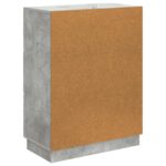 vidaXL Servírovacia skriňa so zásuvkou Betónovo sivá 66 x 34,5 x 87 cm – Obrázok 8