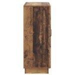 vidaXL Servírovacia skriňa so zásuvkou Staré drevo 66 x 34,5 x 87 cm – Obrázok 7